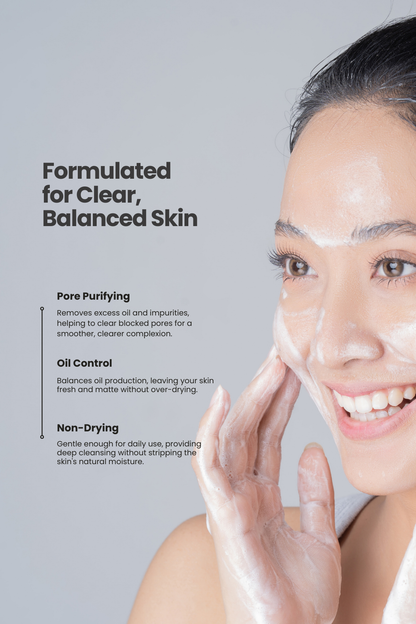 Glycolic Acid 3% + BHA Foaming Face Cleanser