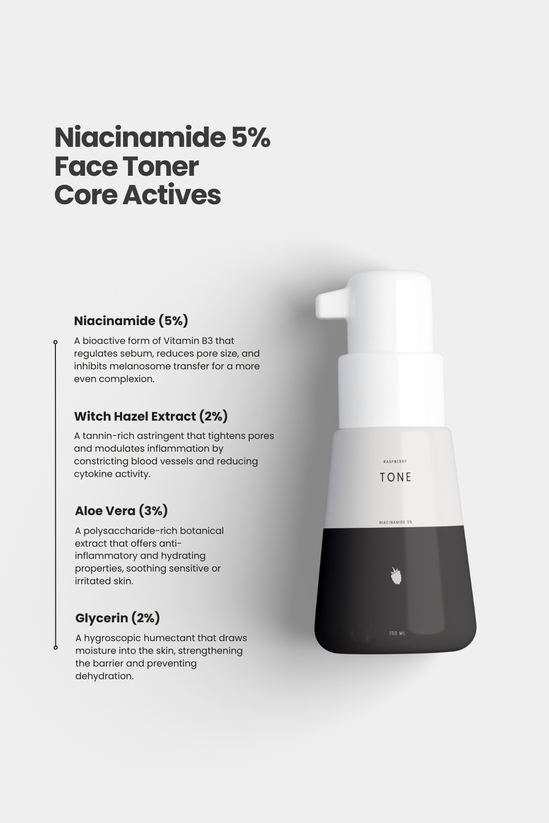 Niacinamide 5% Brightening Face Toner