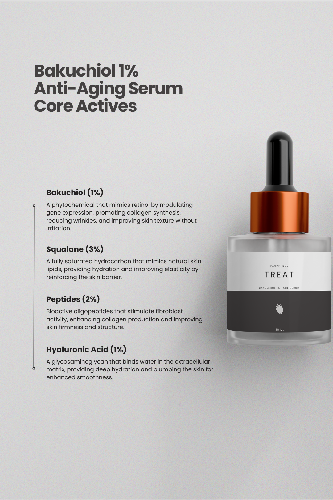 Bakuchiol 1% Anti-Aging Face Serum