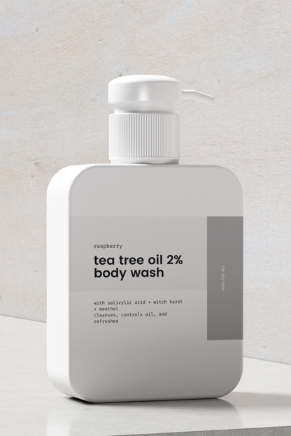 Tea Tree Oil 2% Oil Control Body Wash