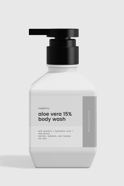 Aloe Vera 15% Moisturizing Body Wash