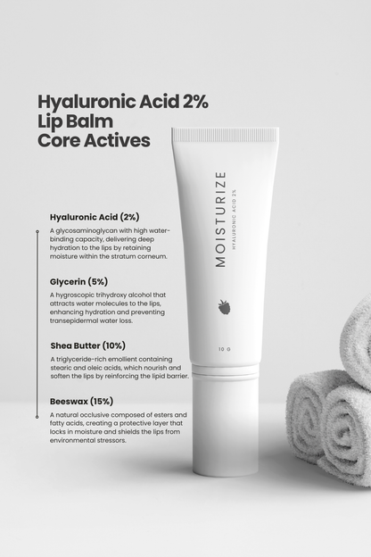 Hyaluronic Acid 2% Hydrating Lip Balm